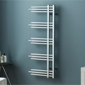 Towelrads Vertical Heated Towel Rail gray 1200.0 H x 50.0 W x 94.0 D cm