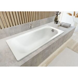 Kaldewei Saniform Plus Straight Single Ended Bathtub white 41cm H x 160cm W x 70cm D