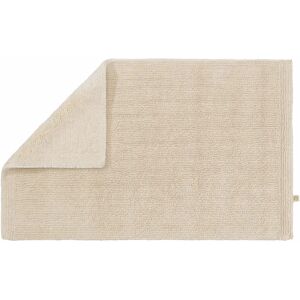 RHOMTUFT Pur Bath Mat white/brown 45cm W x 50cm L