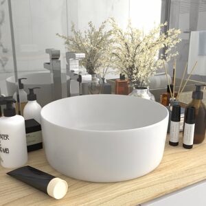 Belfry Bathroom Katha Bathroom Luxury Ceramic Countertop Basin White 400mm L X 400mm W X 150mm H
