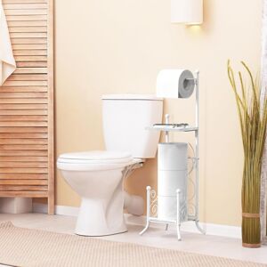 Brayden Studio Free Standing Toilet Paper Holder Bronze 29cm H X 9cm W X 9cm D