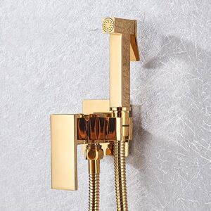 Fairmont Park Bushton Single Handle Horizontal Bidet Tap Gold 9cm H Fairmont Park Bushton Single Handle Horizontal Bidet Tap Gold 9cm H