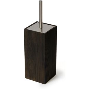 Latitude Run Ashford Free Standing Toilet Brush Holder Dark Oak 39cm H X 11cm W X 11cm D Latitude Run Ashford Free Standing Toilet Brush Holder Dark Oak 39cm H X 11cm W X 11cm D