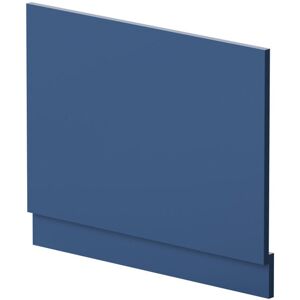 Hudson Reed Fusion 700Mm Straight Bath End Panel And Plinth Satin Blue Hudson Reed Fusion 700Mm Straight Bath End Panel And Plinth Satin Blue