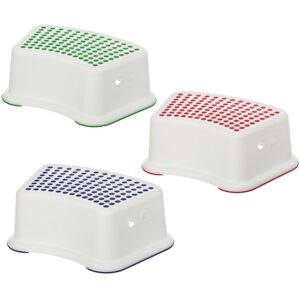 Symple Stuff Swindle Bath Stool White;Green;Blue;Red 12cm H X 36cm W X 24cm D Symple Stuff Swindle Bath Stool White;Green;Blue;Red 12cm H X 36cm W X 24cm D