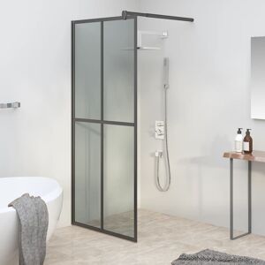 Belfry Bathroom Rinehart 5mm Aluminium Walk in Screen Black 195cm H x 80cm W Belfry Bathroom Rinehart 5mm Aluminium Walk in Screen Black 195cm H x 80cm W