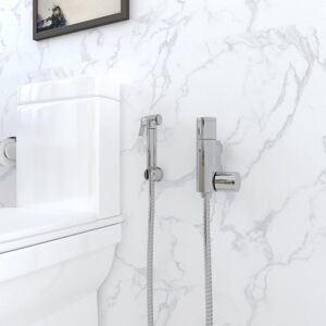 Belfry Bathroom 38°C Thermostatic Toilet Douche Bidet Spray Kit For Muslim Shower Stainless Steel Chrome 15cm H X 8cm W X 7cm D Belfry Bathroom 38°C Thermostatic Toilet Douche Bidet Spray Kit For Muslim Shower Stainless Steel Chrome 15cm H X 8cm W X 7cm D