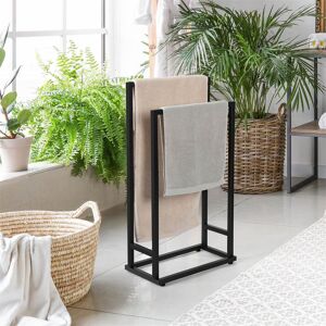 Belfry Bathroom Towel Stand Free Standing Metal Towel Racks Freestanding 2 Tier Towel Rails Black Bath Towel Holder For Towel Washcloths Bathroom Accessories Storage Matte Black 74cm H X 41cm L X 21cm D Belfry Bathroom Towel Stand Free Standing Metal Towel Racks Freestanding 2 Tier Towel Rails Black Bath Towel Holder For Towel Washcloths Bathroom Accessories Storage Matte Black 74cm H X 41cm L X 21cm D