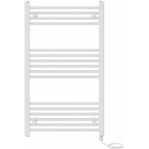 Symple Stuff Straight Towel Rail Heated Towel Rails White 100cm H x 60cm W x 3cm D Symple Stuff Straight Towel Rail Heated Towel Rails White 100cm H x 60cm W x 3cm D