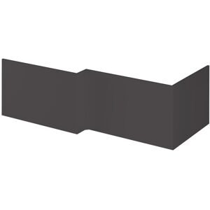 Hudson Reed 1700Mm Shower Bath Front Panel Gloss Grey Hudson Reed 1700Mm Shower Bath Front Panel Gloss Grey