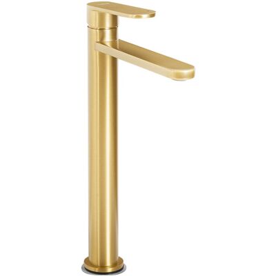 Belfry Bathroom Tall Basin Mixer Tap Mahar Brass Black Gold 5cm Belfry Bathroom Tall Basin Mixer Tap Mahar Brass Black Gold 5cm