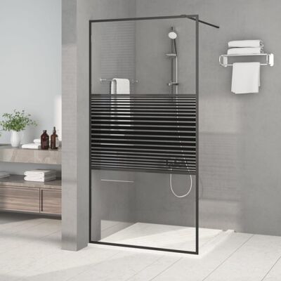 Belfry Bathroom Stemple Framed Fixed Shower Screen with Clear Glass 195cm H x 100cm W Belfry Bathroom Stemple Framed Fixed Shower Screen with Clear Glass 195cm H x 100cm W