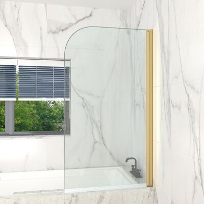 Belfry Bathroom Mahler 1400mm H Pivot Semi-Frameless Tub Door with Clear Glass Chrome 80cm x 140cm Belfry Bathroom Mahler 1400mm H Pivot Semi-Frameless Tub Door with Clear Glass Chrome 80cm x 140cm