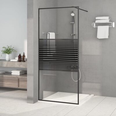 Belfry Bathroom Stemple Framed Fixed Shower Screen with Clear Glass 195cm H x 90cm W Belfry Bathroom Stemple Framed Fixed Shower Screen with Clear Glass 195cm H x 90cm W