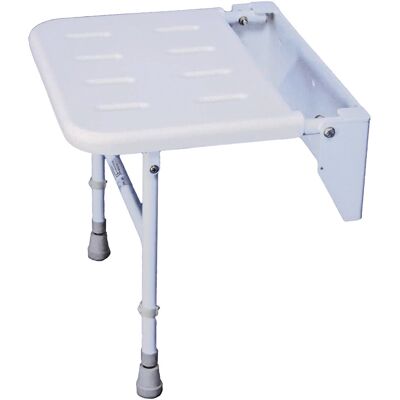 Rio Solo Standard Aluminium Shower Seat 58cm H X 47cm W X 49cm D Rio Solo Standard Aluminium Shower Seat 58cm H X 47cm W X 49cm D