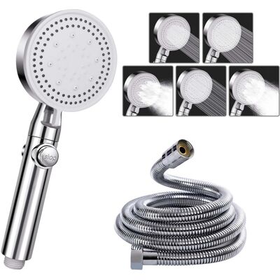 Belfry Bathroom Handheld Shower Head Silver 9cm W Belfry Bathroom Handheld Shower Head Silver 9cm W