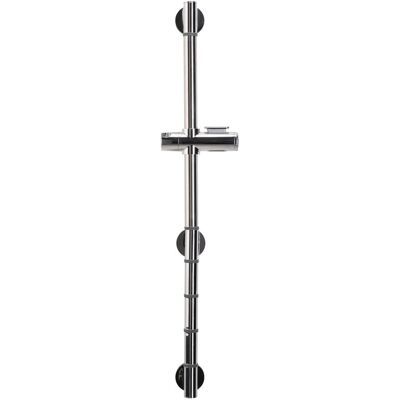 Croydex - Grab 'N' Grip - Non-Slip - Chrome Finish - Shower Riser Rail Croydex - Grab 'N' Grip - Non-Slip - Chrome Finish - Shower Riser Rail