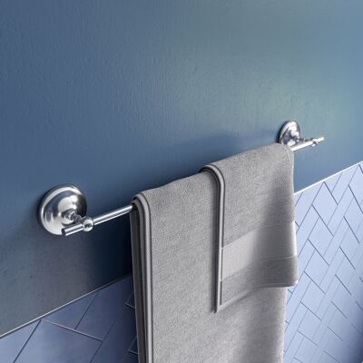 Croydex - Flexi-Fix Grosvenor - Chrome - Towel Rail Croydex - Flexi-Fix Grosvenor - Chrome - Towel Rail