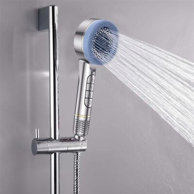 Belfry Bathroom Rain Handheld Shower Head Silver 9cm W Belfry Bathroom Rain Handheld Shower Head Silver 9cm W