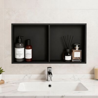 Belfry Bathroom Wall Stainless Steel Satin 30.5cm H X 61cm W X 10.2cm D Belfry Bathroom Wall Stainless Steel Satin 30.5cm H X 61cm W X 10.2cm D