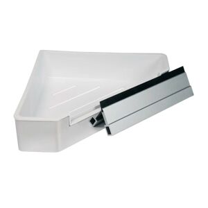 Croydex Shower 22.5cm x 5.9cm Bathroom Shelf white 5.9 H x 22.5 W x 22.3 D cm