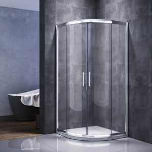 Belfry Bathroom Mangan Quadrant Shower Enclosure 185.0 H x 90.0 W x 90.0 D cm