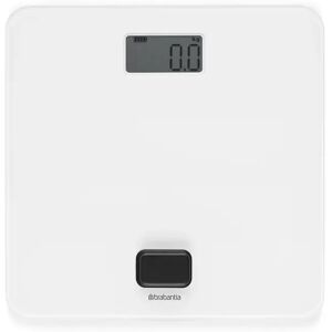 Brabantia Renew Battery Free Bathroom Scale white 30.0 H x 4.3 W x 30.0 D cm