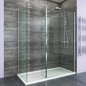 Belfry Bathroom Heathcote Rectangular Walk In Shower Enclosure 190.0 H x 70.0 W x 80.0 D cm