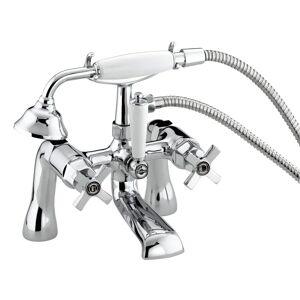 Bristan Deck Mounted Bath Shower Mixer gray 23.1 H cm