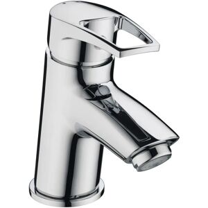 Bristan Smile Monobloc Basin Mixer with Waste gray 12.9 H cm