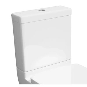 Belfry Bathroom Series 600 Close Coupled Cistern (No pan or seat included) 35.4 H x 36.5 W x 13.1 D cm