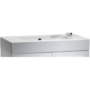 Tavistock Kobe White Ceramic Rectangular Bathroom Sink with Overflow white 10.0 H x 70.0 W x 36.0 D cm