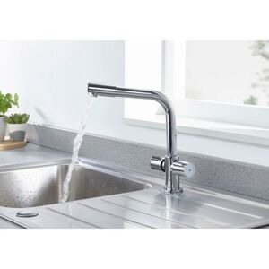 Bristan PINNACLE Kitchen Faucet gray 26.4 H x 12.3 W x 21.4 D cm