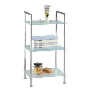 Wenko Style 37cm x 71cm Bathroom Shelf gray 71.0 H x 37.0 W x 28.5 D cm