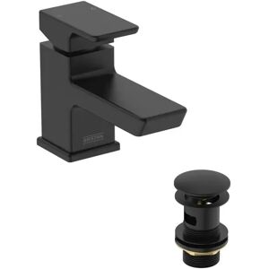 Bristan Cobalt Mono Basin Mixer with Waste black 11.3 H x 3.93 D cm