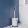 Croydex Free-Standing Toilet Brush and Holder gray 38.0 H x 12.0 W x 12.0 D cm