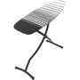 Brabantia Freestanding Ironing Board with Heat Resistant Iron Brabantia Colour: Black/White  - Black/White - Size: 101cm H X 184cm W X 49cm D