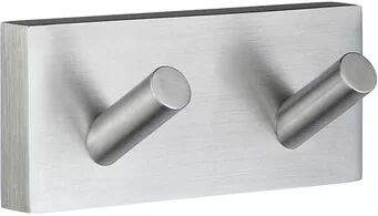 Symple Stuff Wall Mounted Towel Hook Symple Stuff Finish: Polished Chrome  - Size: 34cm H X 17cm W X 13cm D