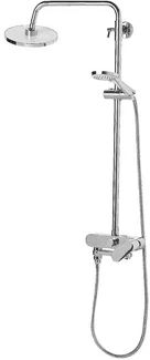 Belfry Bathroom Milsom Mixer Shower with Dual Shower Head Belfry Bathroom Finish: Silver