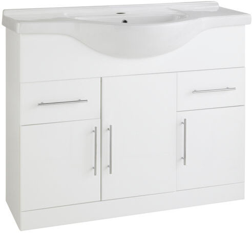Brayden Studio Morganti Ceramic Countertop Basin Brayden Studio  - Size: 180cm H x 50cm W x 5cm D Brayden Studio Morganti Ceramic Countertop Basin Brayden Studio  - Size: 180cm H x 50cm W x 5cm D