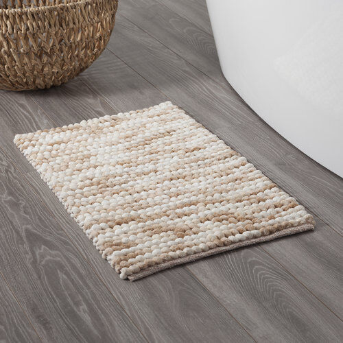 Sealskin Vintage Rectangle Bath Mat Sealskin Colour: Sand 10cm H X 35cm W X 8cm D Sealskin Vintage Rectangle Bath Mat Sealskin Colour: Sand 10cm H X 35cm W X 8cm D