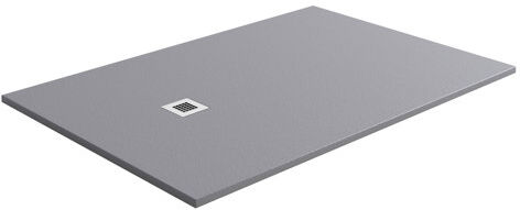 Belfry Bathroom Arian Shower Tray - Gray Belfry Bathroom Size: 25mm H x 700mm W x 1700mm H  - Size: 25mm H x 800mm W x 1500mm H Belfry Bathroom Arian Shower Tray - Gray Belfry Bathroom Size: 25mm H x 700mm W x 1700mm H  - Size: 25mm H x 800mm W x 1500mm H