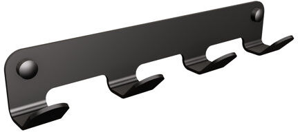 Symple Stuff Wall Mounted Hook Rack Symple Stuff  - Size: Medium Symple Stuff Wall Mounted Hook Rack Symple Stuff  - Size: Medium