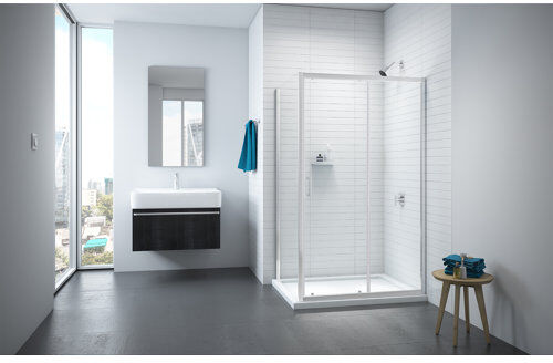 Belfry Bathroom Desern Framed Impact Resistant Glass Sliding Shower Door Belfry Bathroom Size: 190cm H x 115cm W  - Size: 1850cm H X 89cm W Belfry Bathroom Desern Framed Impact Resistant Glass Sliding Shower Door Belfry Bathroom Size: 190cm H x 115cm W  - Size: 1850cm H X 89cm W