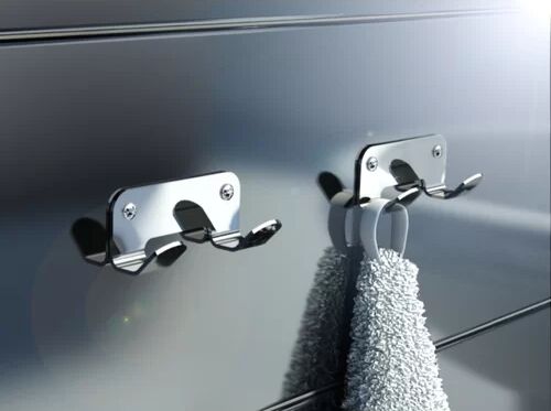 Symple Stuff Wall Mounted Hook Rack Symple Stuff  - Size: 4cm H X 32cm W X 6cm D Symple Stuff Wall Mounted Hook Rack Symple Stuff  - Size: 4cm H X 32cm W X 6cm D