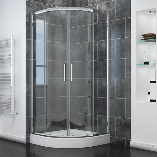 Belfry Bathroom Campton Rectangular Shower Enclosure Belfry Bathroom Size: 1850mm H x 1000mm W x 1000mm D  - Size: 1850cm H X 900cm W X 1000cm D Belfry Bathroom Campton Rectangular Shower Enclosure Belfry Bathroom Size: 1850mm H x 1000mm W x 1000mm D  - Size: 1850cm H X 900cm W X 1000cm D