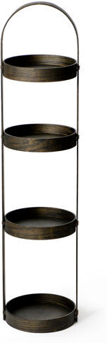 Belfry Bathroom Belinda Wood Free Standing Shower Caddy Belfry Bathroom  - Size: 185cm H X 90cm W X 36cm D Belfry Bathroom Belinda Wood Free Standing Shower Caddy Belfry Bathroom  - Size: 185cm H X 90cm W X 36cm D