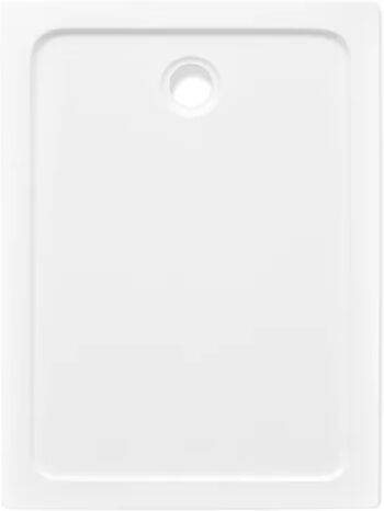 Belfry Bathroom Standard Shower Tray Belfry Bathroom Size: 4cm H x 80cm W x 110cm D, Colour: Black  - Size: 100cm H x 200cm W x 1.8cm D Belfry Bathroom Standard Shower Tray Belfry Bathroom Size: 4cm H x 80cm W x 110cm D, Colour: Black  - Size: 100cm H x 200cm W x 1.8cm D