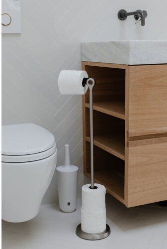 Umbra Tucan Freestanding Toilet Roll Holder with Paper Stand Umbra  - Size: Medium Umbra Tucan Freestanding Toilet Roll Holder with Paper Stand Umbra  - Size: Medium