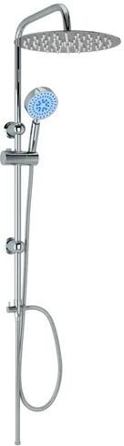 Belfry Bathroom Dual Shower Head - round Belfry Bathroom 47cm H X 97cm W Belfry Bathroom Dual Shower Head - round Belfry Bathroom 47cm H X 97cm W
